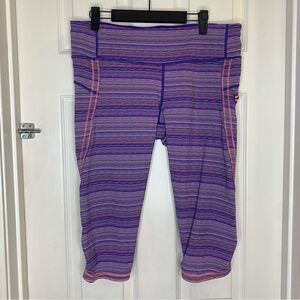 Lululemon Run: Top Speed Crop Space Dye Twist Size 12